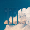 5 boekenleggers wolk