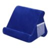 Blauw kussen voor boeken