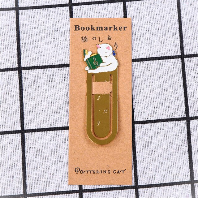 Alternative view of Boekenlegger schattige kat
