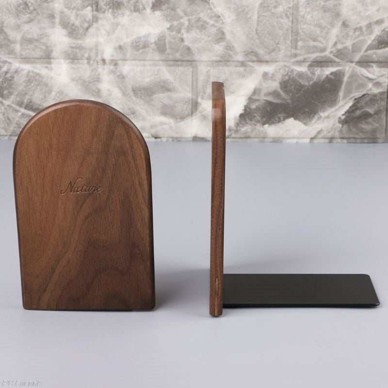 Boekensteun afgerond hout - Afbeelding 5