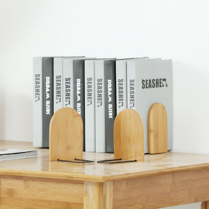 Boekensteun bamboe - Afbeelding 5