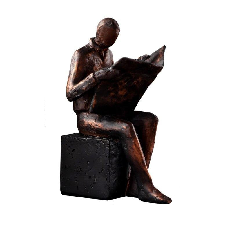 Boekensteun man - Afbeelding 3