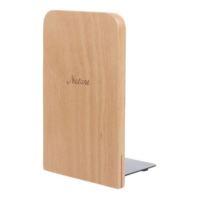 Boekensteun vierkant hout