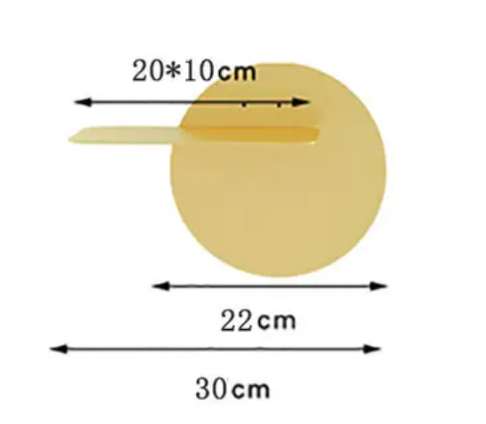 Design wandplank goud - Afbeelding 8