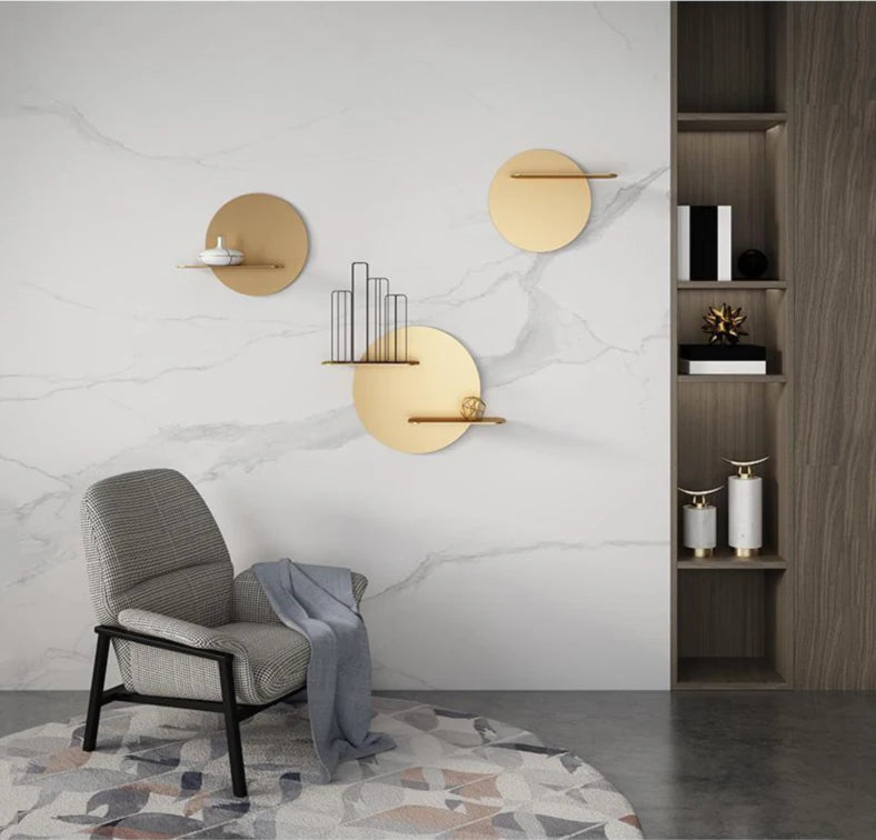 Design wandplank goud - Afbeelding 4