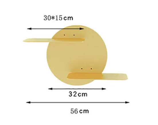 Design wandplank goud - Afbeelding 9