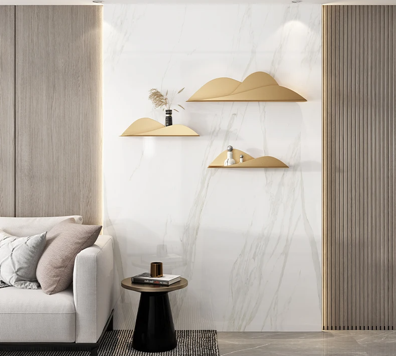 Design wandplank metaal