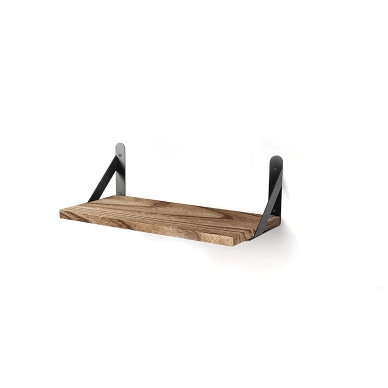 Dikke houten wandplank