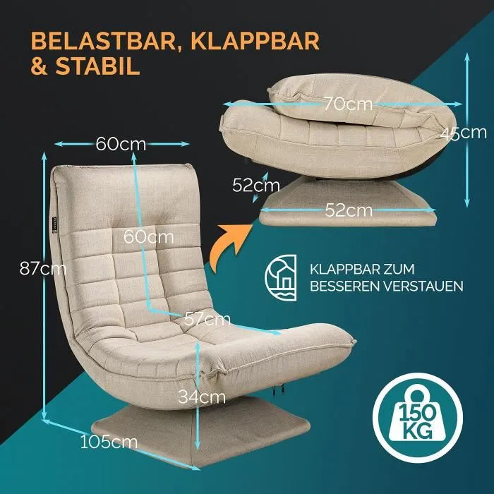 Alternative view of Draaibare leesstoel