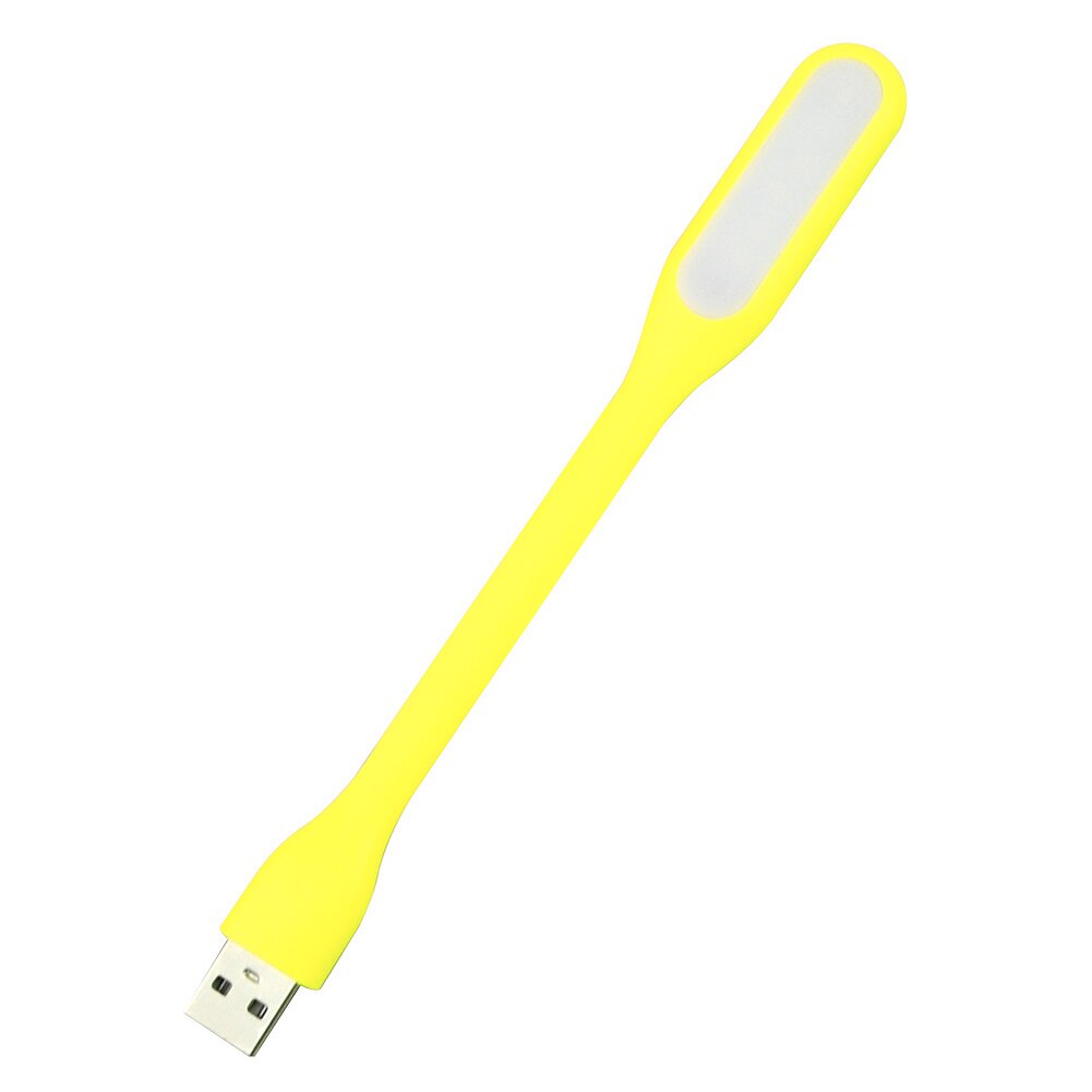 Gele leeslamp