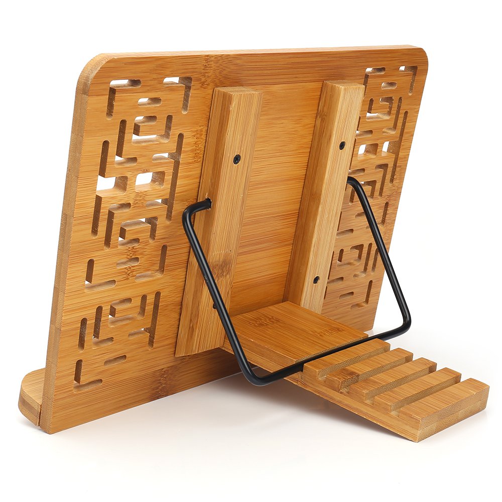 Geometrische houten boekenstandaard - Afbeelding 4