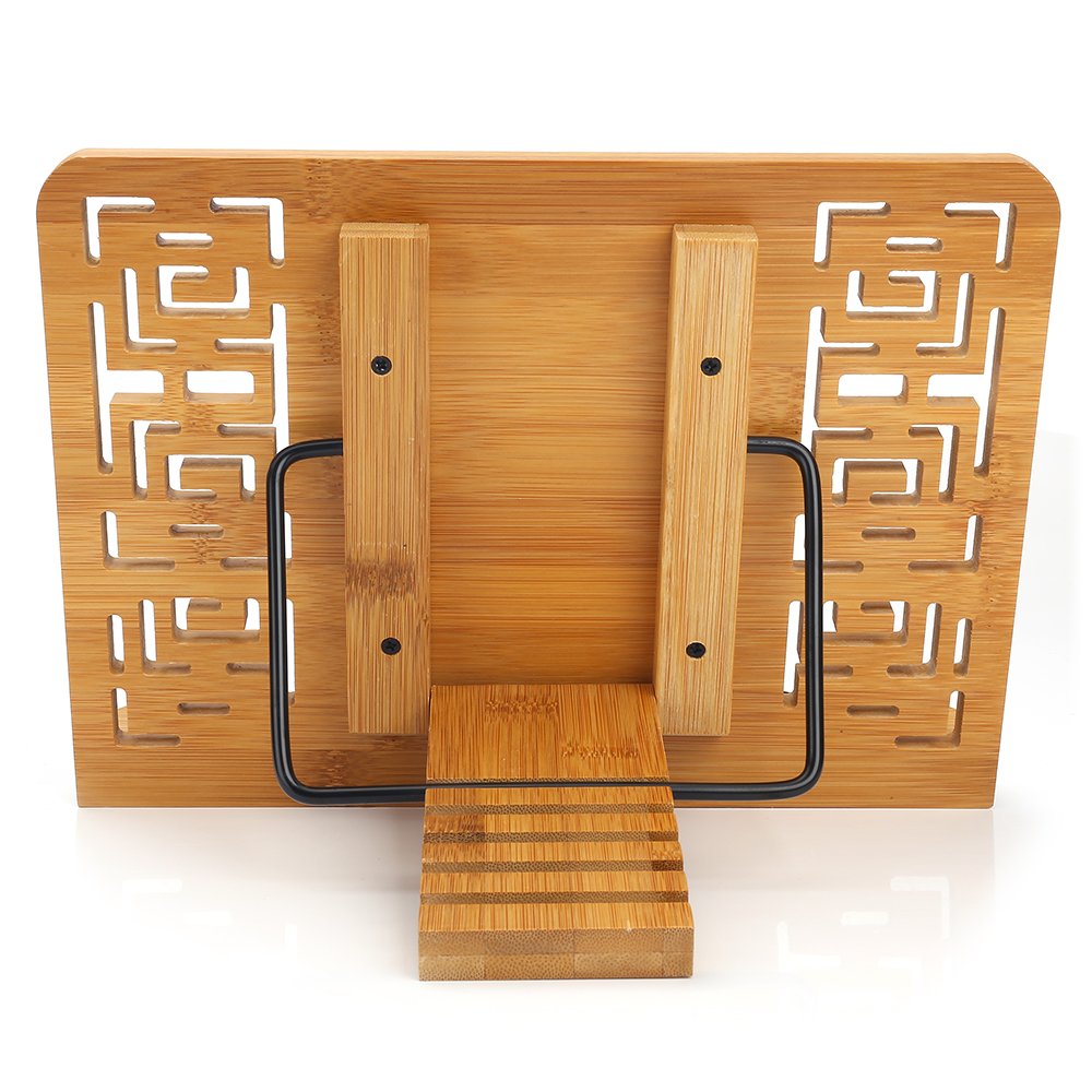 Geometrische houten boekenstandaard - Afbeelding 3
