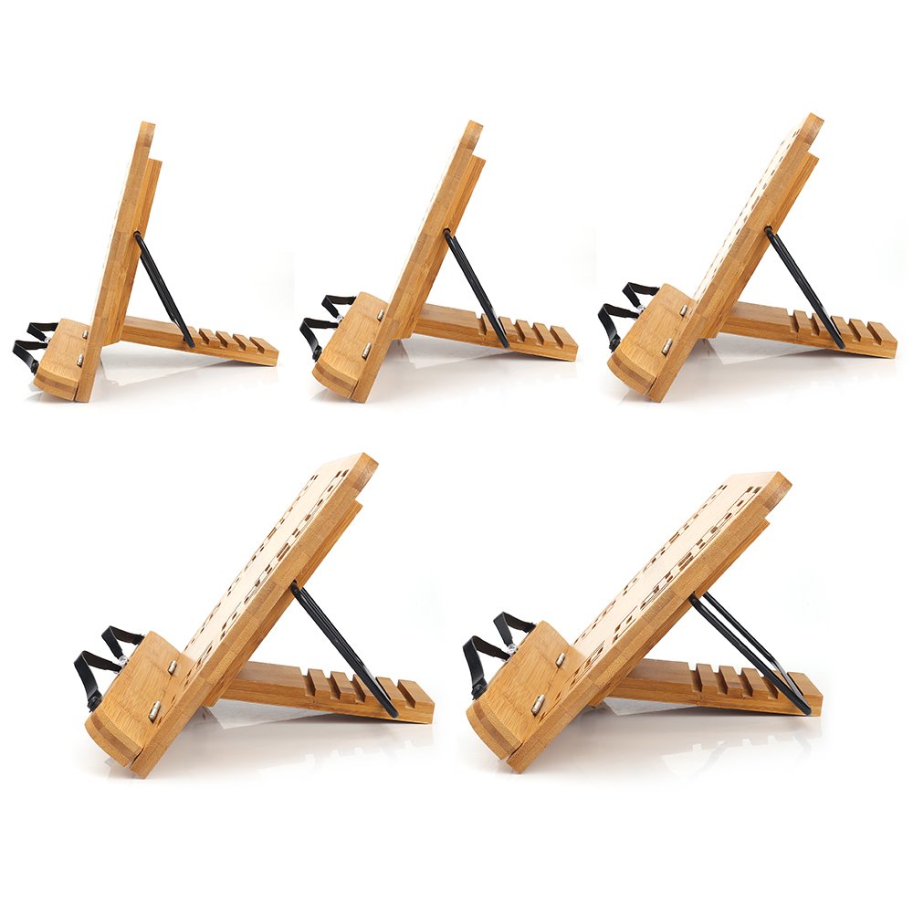Geometrische houten boekenstandaard - Afbeelding 5