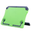 Groene plastic boekenstandaard