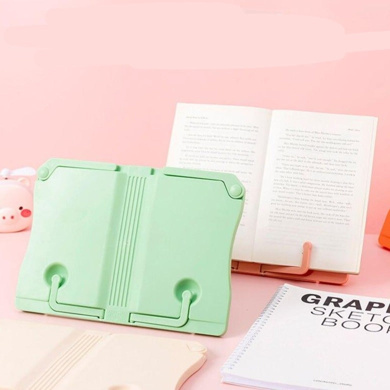 Groene plastic boekenstandaard - Afbeelding 3