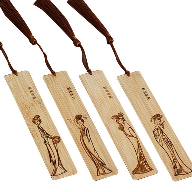 Houten boekenlegger dames