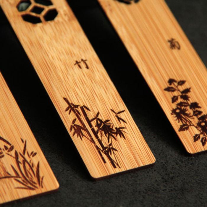 Houten boekenlegger planten - Afbeelding 3