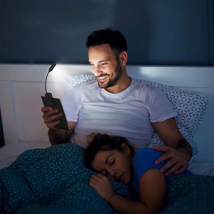 Klem leeslamp design - Afbeelding 3