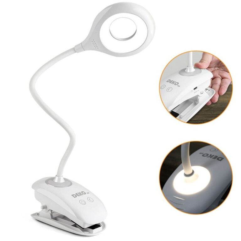 Alternative view of Led leeslamp met klem