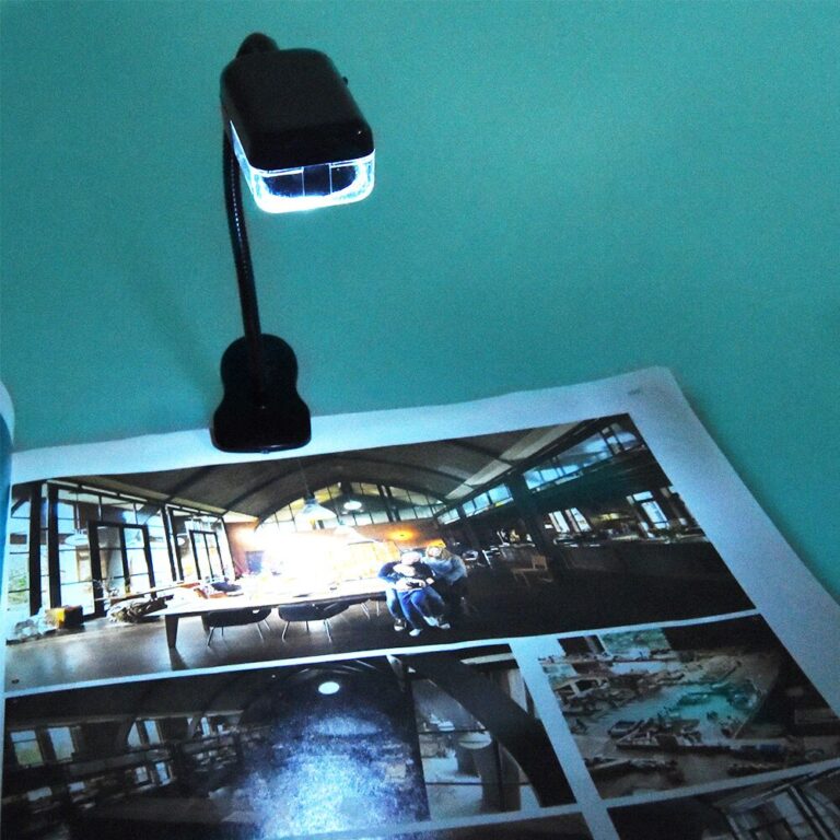 Leeslamp boek klem
