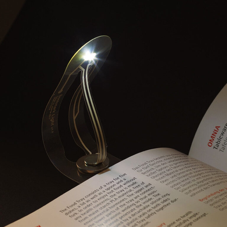 Lichtgevende boekenlegger