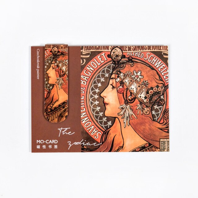 Magnetische boekenlegger zodiac