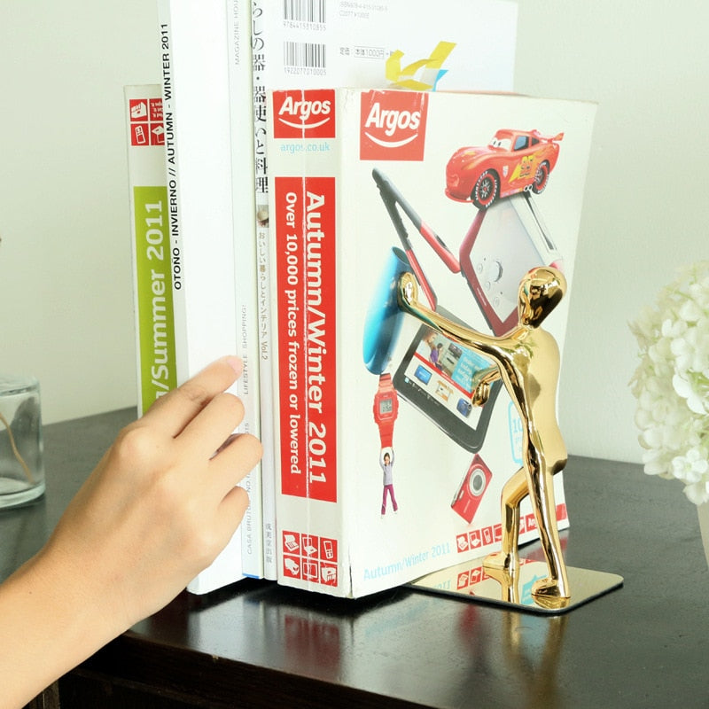 Metalen boekensteunen - Afbeelding 5