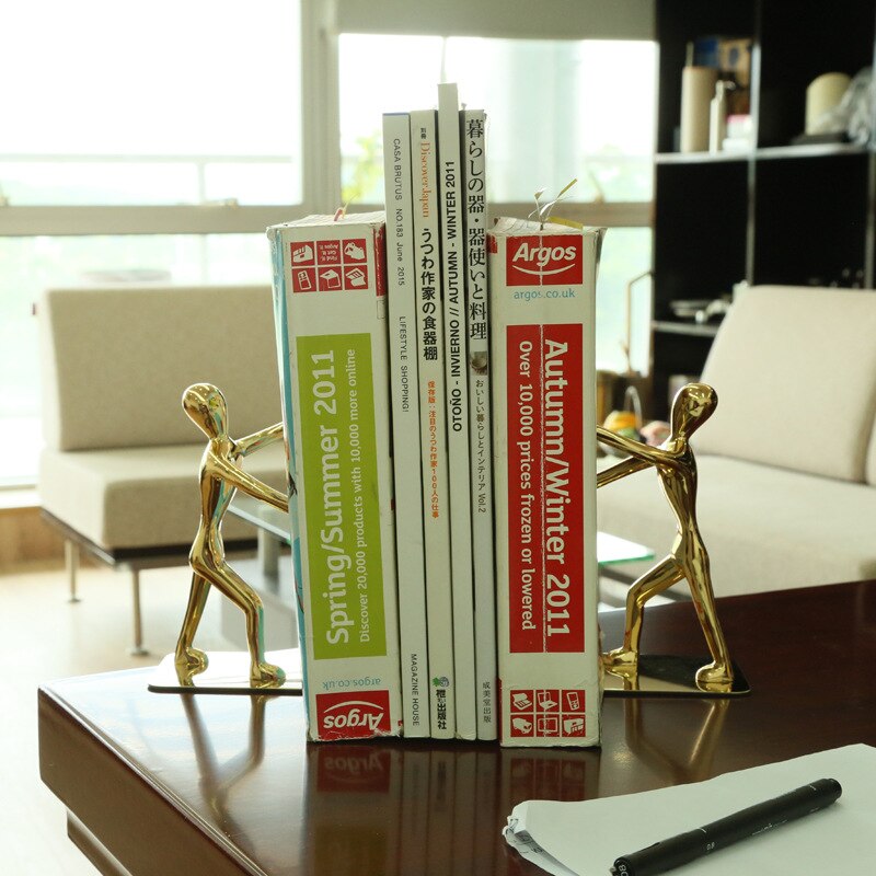 Metalen boekensteunen - Afbeelding 6