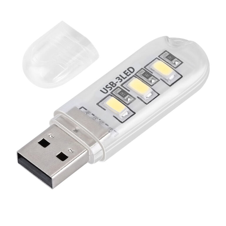Alternative view of Mini usb leeslamp