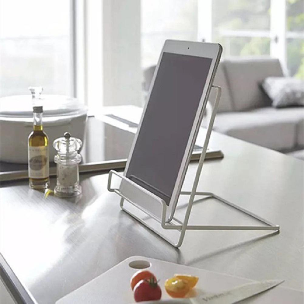 Minimalistische witte boekenstandaard - Afbeelding 3