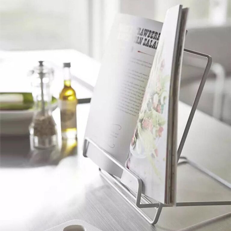 Alternative view of Minimalistische witte boekenstandaard