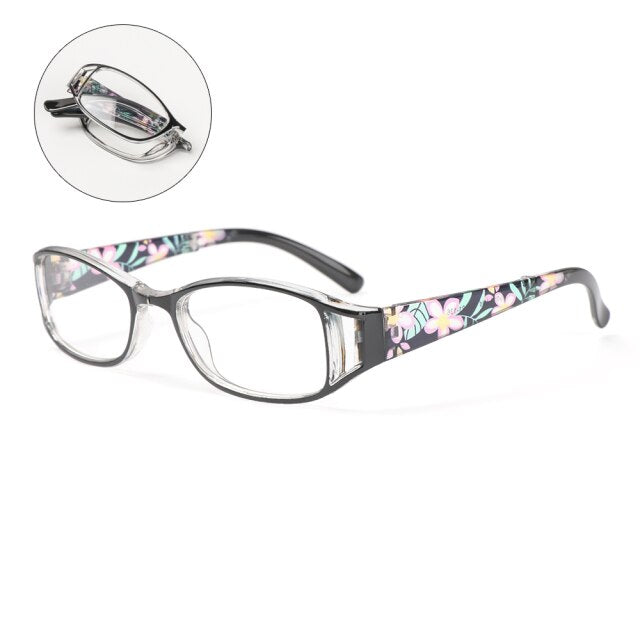 Opvouwbare bloemen leesbril