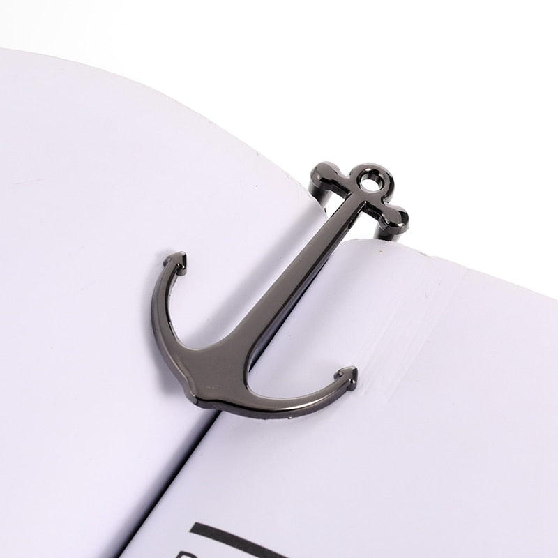Pagina houder anker zwart