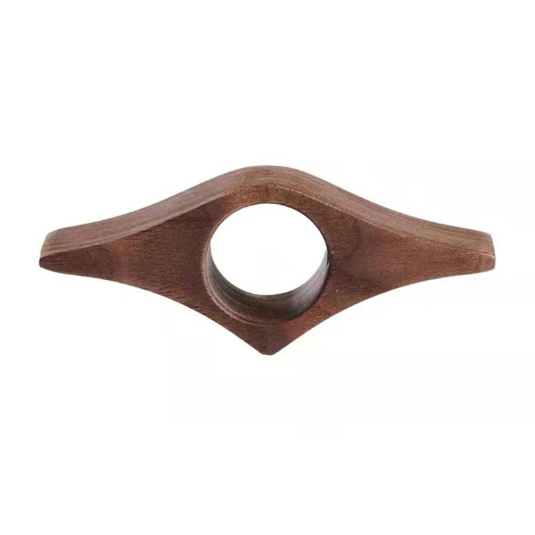 Pagina houder donker hout