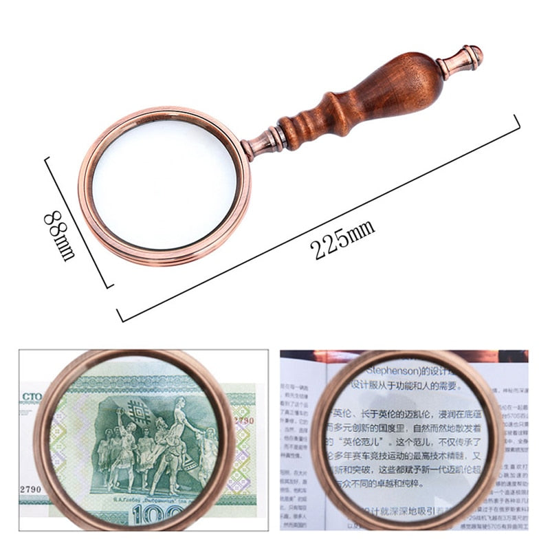 Vintage houten leesloep - Afbeelding 4