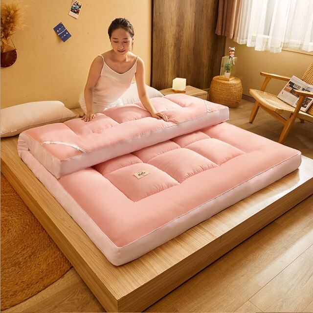 Vloermatras roze