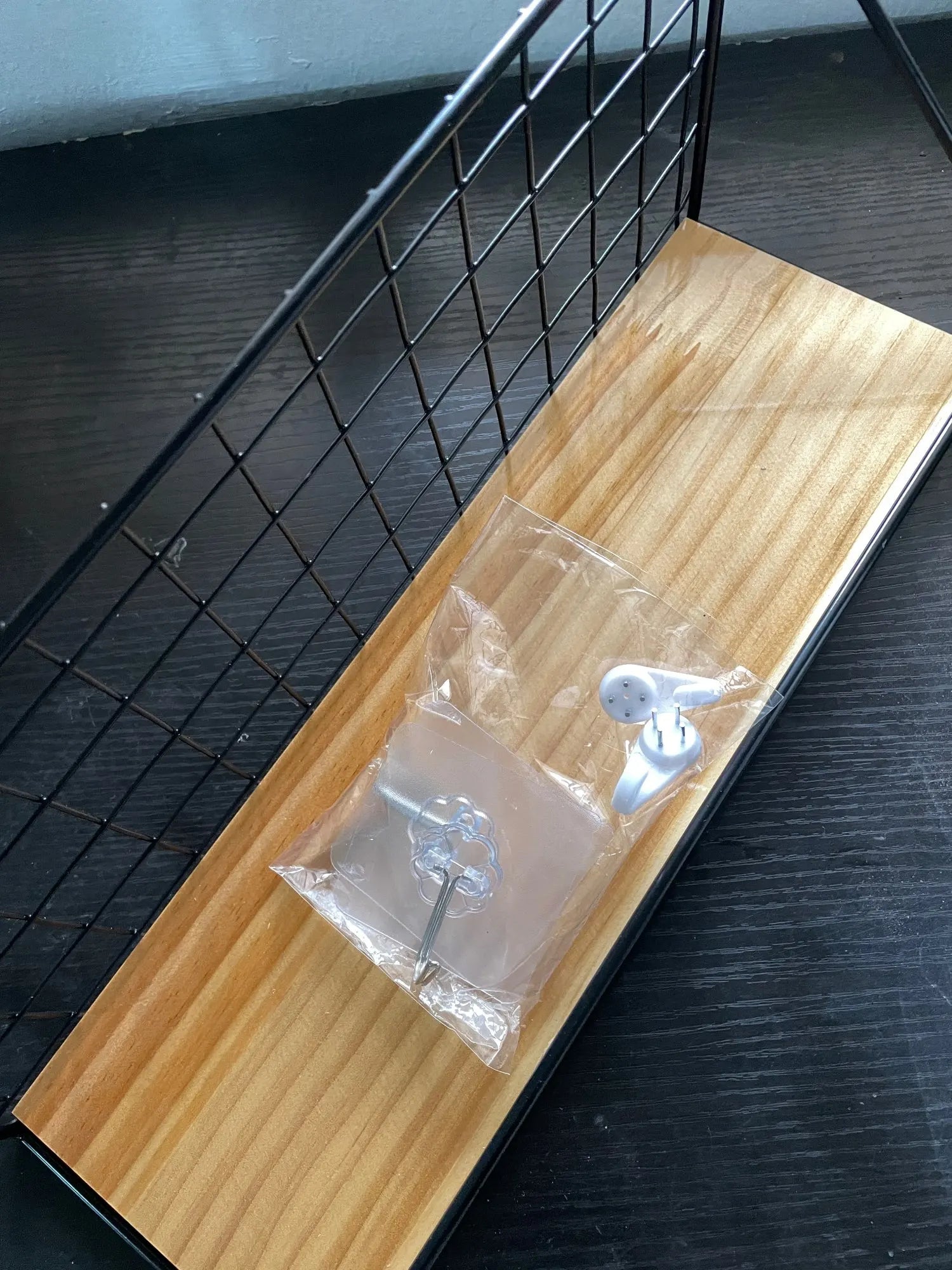 Wandplank hout metaal - Afbeelding 7