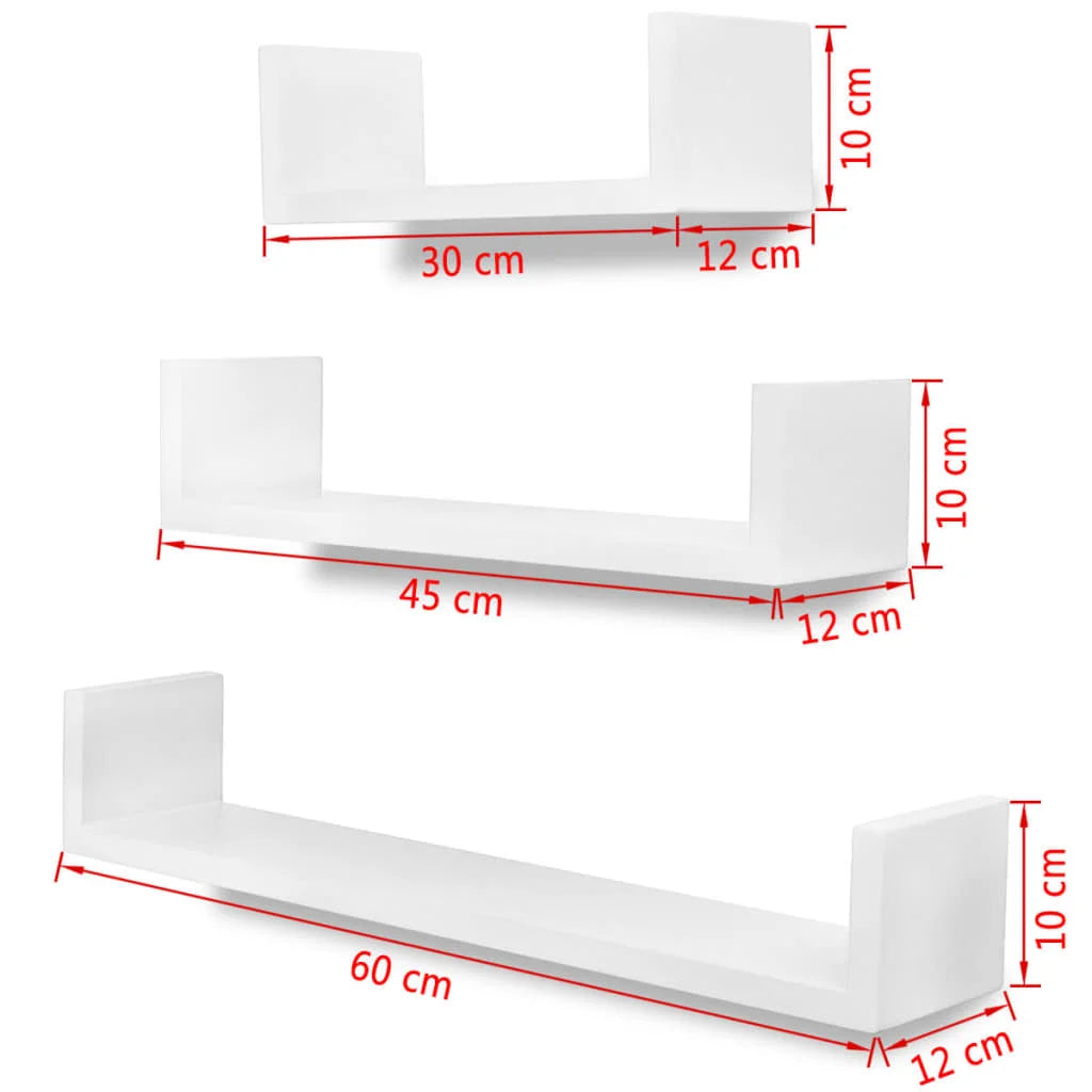 Wandplank systeem wit - Afbeelding 4