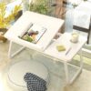 Wit laptoptafel