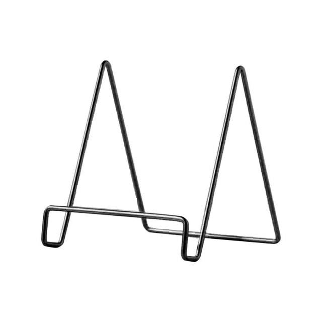 Zwarte geometrische steun